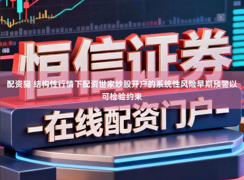 配资猫 结构性行情下配资世家炒股开户的系统性风险早期预警以可检验约束