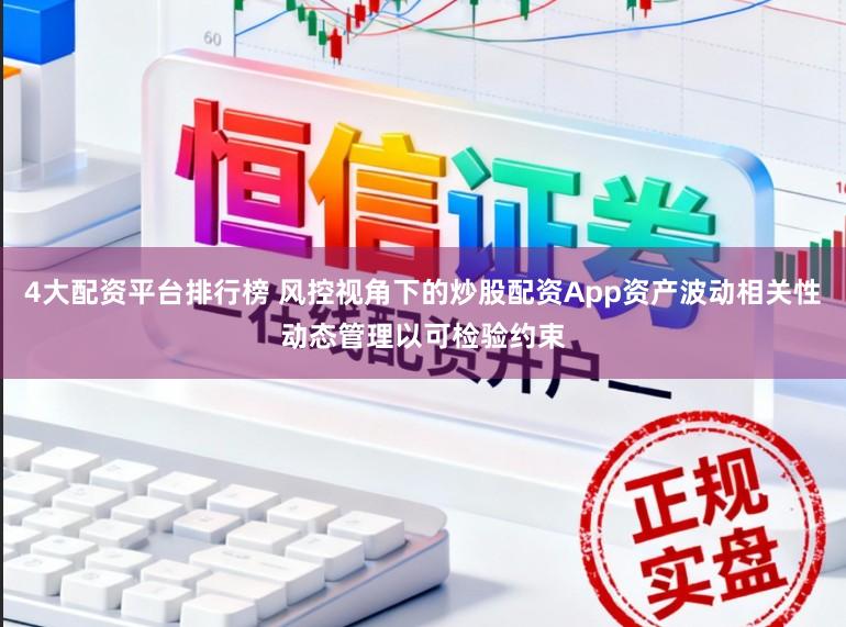 4大配资平台排行榜 风控视角下的炒股配资App资产波动相关性动态管理以可检验约束
