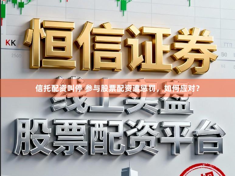 信托配资叫停 参与股票配资遭惩罚,如何应对?
