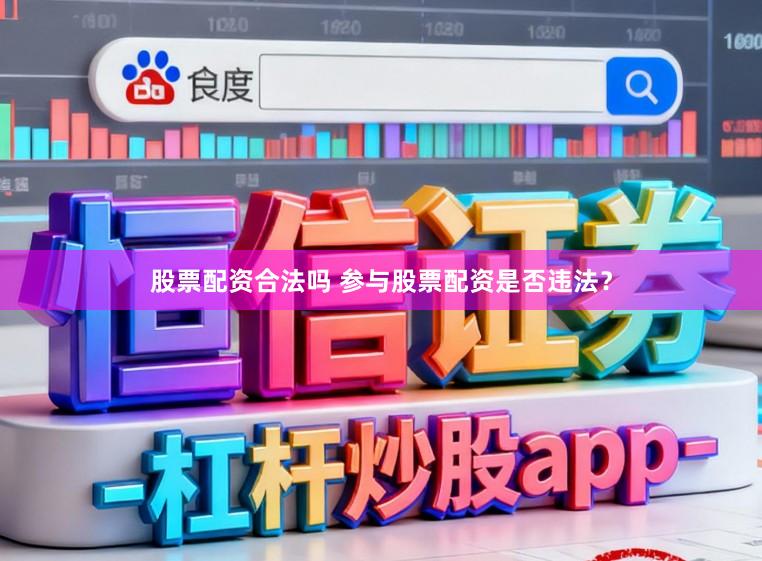 股票配资合法吗 参与股票配资是否违法？