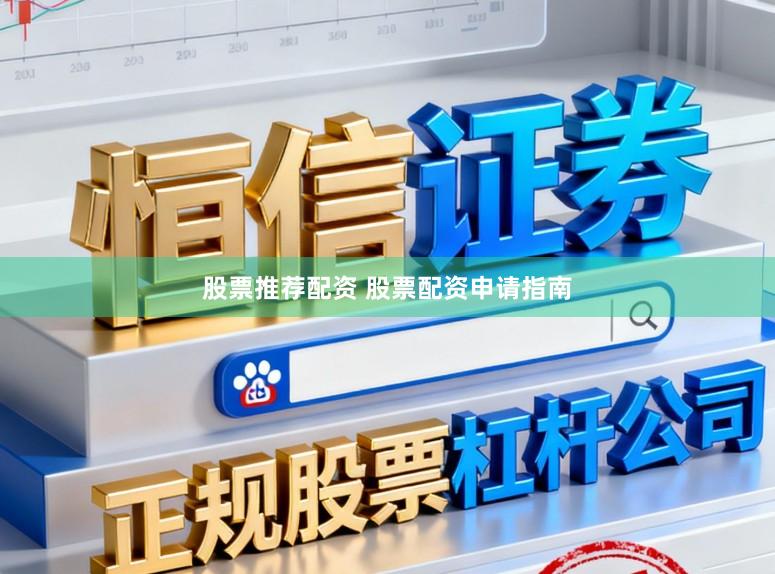 股票推荐配资 股票配资申请指南